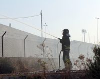 Arde una nave industrial abandonada que utilizaban jóvenes