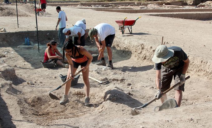 Los trabajos se aceleran en la época de verano.