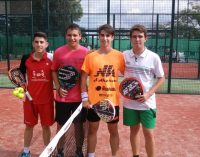David Martínez, en el Máster Nacional de Padel de Menores