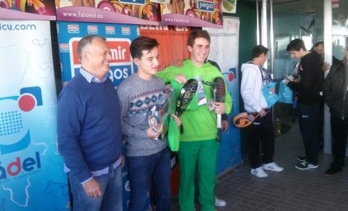 Samuel y David Martínez, campeones del Máster de Pádel de Menores