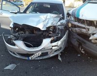 Dos heridos tras un accidente en la carretera de Yecla a Caudete