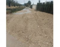 ¡Proteste ahora!: Mal estado de los caminos en la zona de la carretera de Almansa