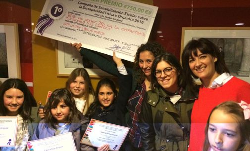 El colegio La Paz consigue el primer premio regional de sensibilización sobre la discapacidad
