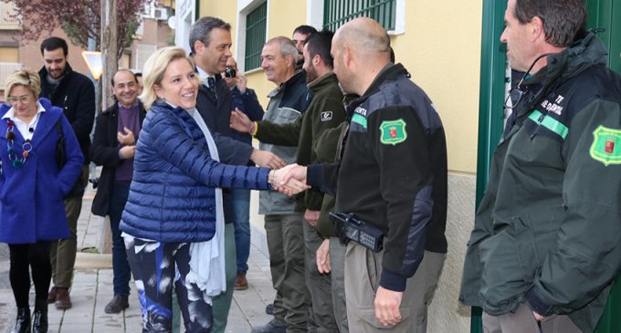 Cachá inaugura la nueva sede los agentes medioambientales