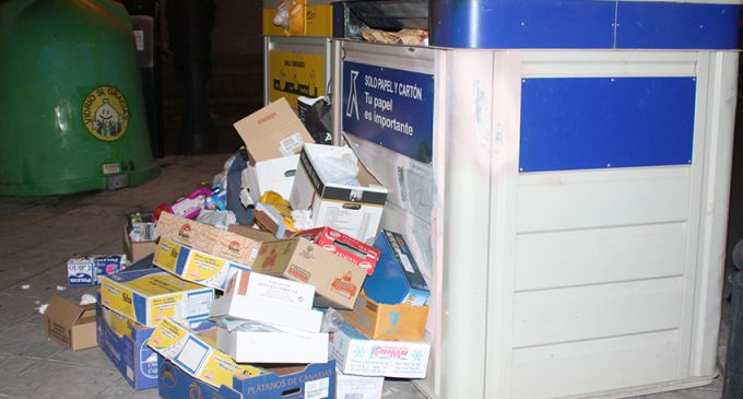 La Generala recogerá el cartón en la puerta de los comercios