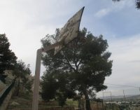 IU-Verdes denuncia el abandono de las pistas de baloncesto de la calle Rampa