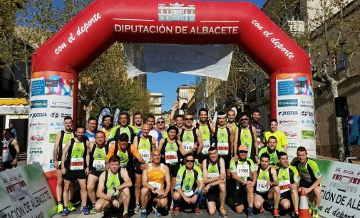 Los fondistas participan en la popular de Montealegre