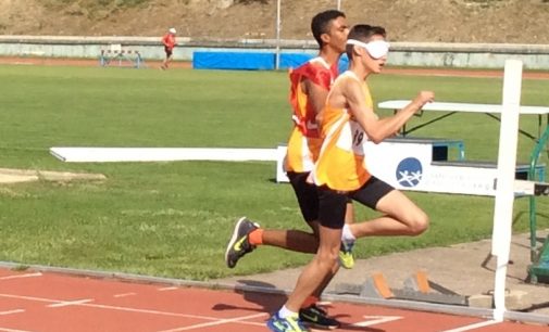 Blas Villaplana, bicampeón nacional en el Campeonato de España de atletismo para ciegos