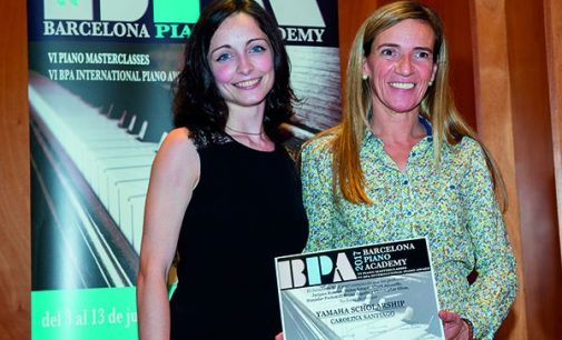 Carolina Santiago gana la Yamaha Scholarship de piano
