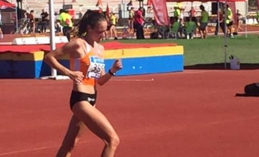 Sofía Marco, octava de España en 3.000 metros marcha