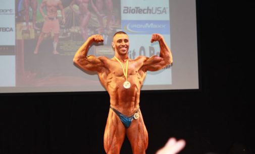 Vicente Ortín consigue el oro de culturismo en Albacete