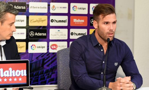 Alfredo, presentado en Valladolid: “Ahora solo quiero ser feliz”