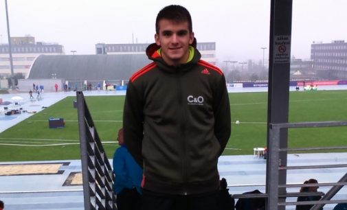 Alejandro Ortuño debuta en Europa con un cuarto puesto